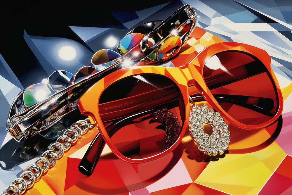 A jewellery accessory sunglasses jewelry art.
