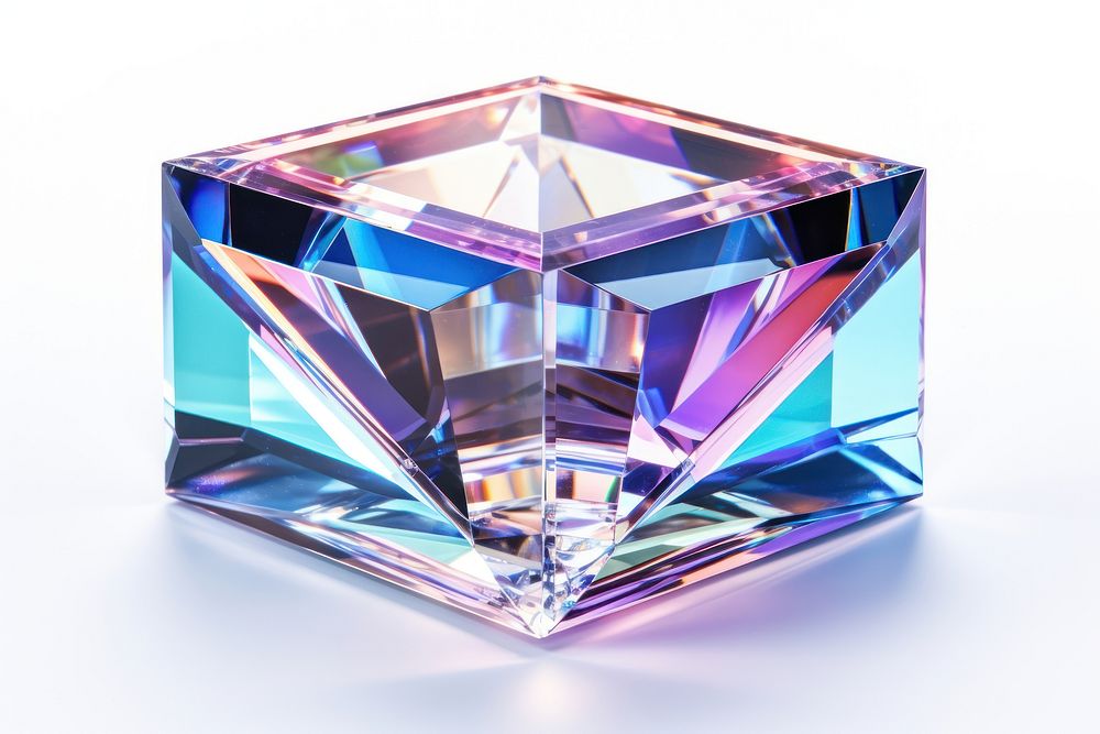 Box gemstone crystal jewelry.