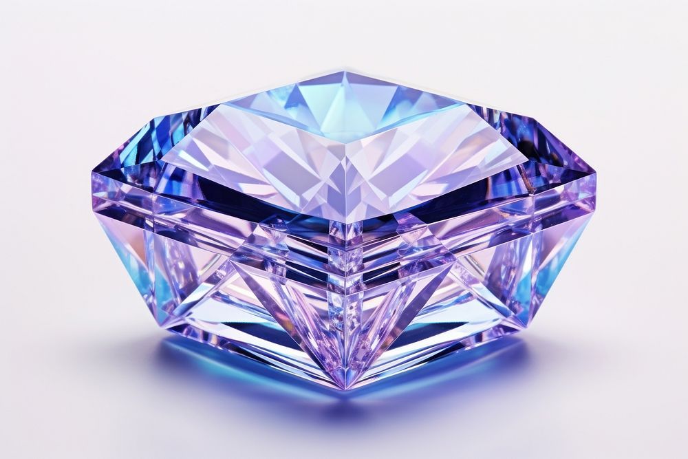 Box gemstone crystal jewelry.