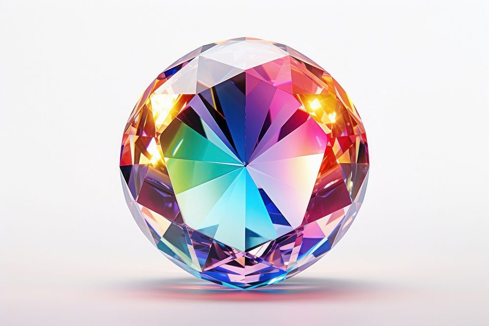 Disco ball gemstone crystal jewelry.