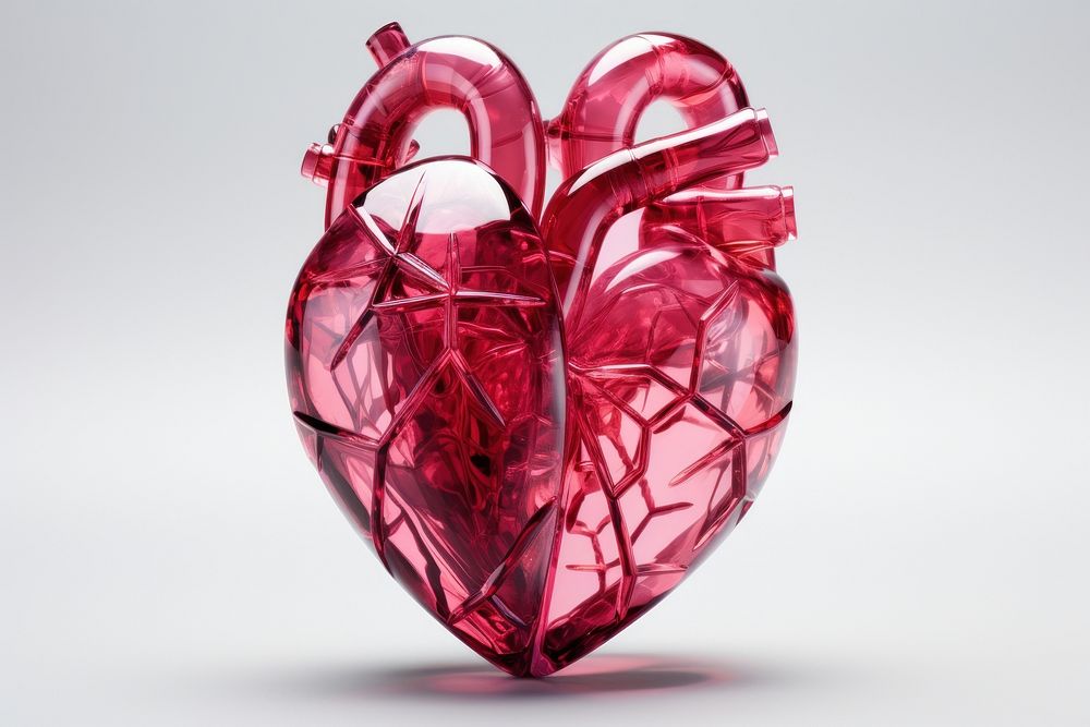 Heart anatomy ammunition weaponry jewelry.