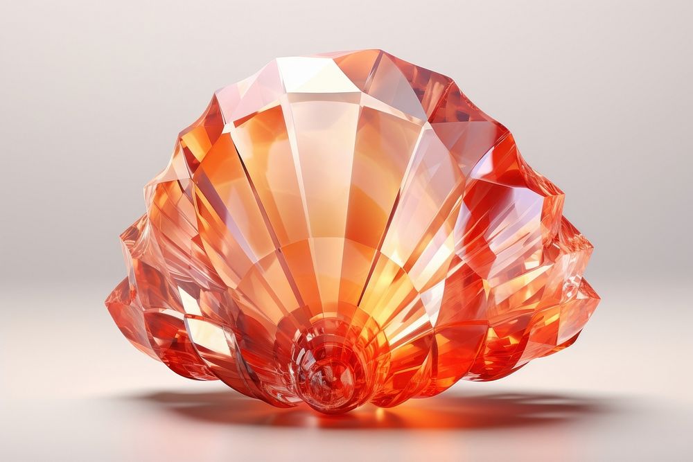 Shell gemstone crystal mineral.