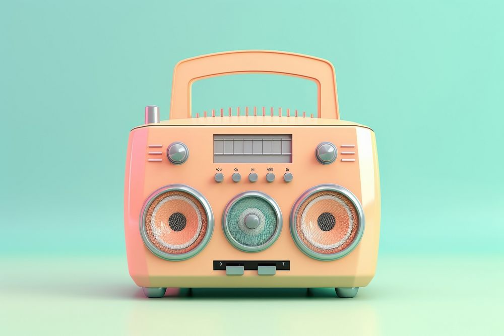 Music icon electronics radio technology.