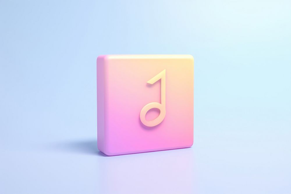 Music note icon text number birthday.