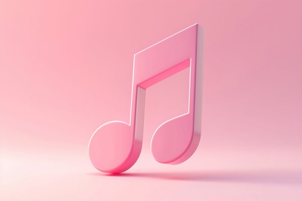 Note music icon text circle purple.