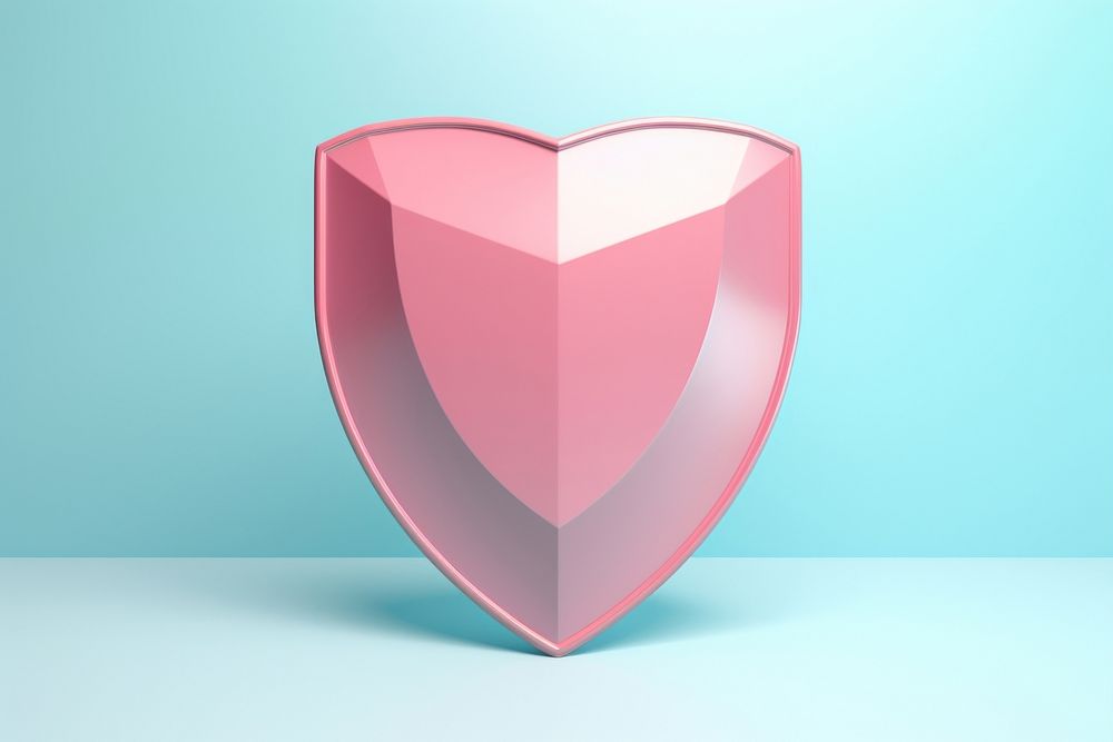 Shield heart protection security.