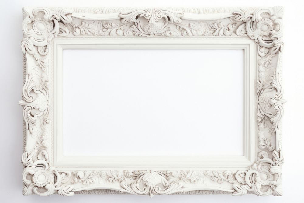 Renaissance frame backgrounds rectangle white background.