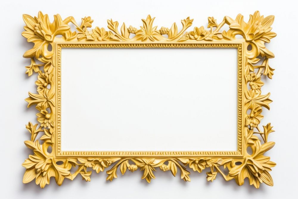 Blank yellow pattern backgrounds rectangle frame.