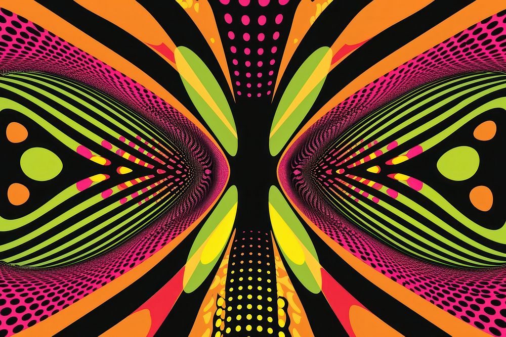 Mad abstract graphics pattern.