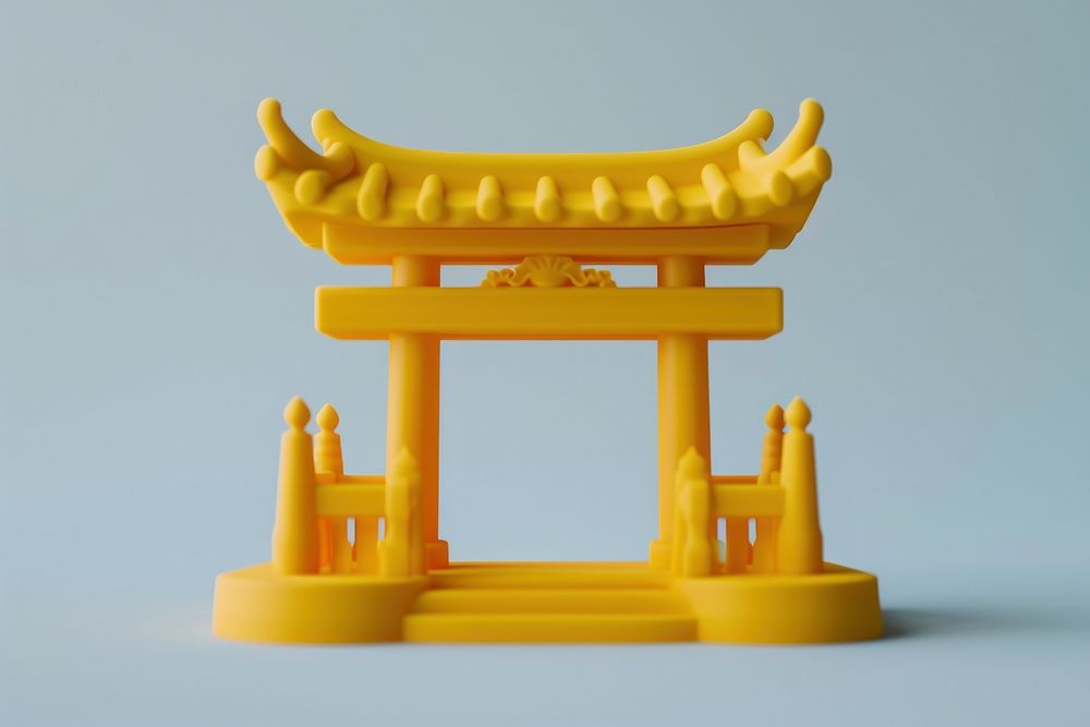 Shrine toy representation architecture.