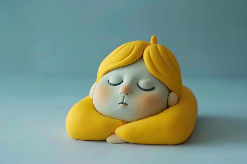 Sleepy figurine cartoon cute.