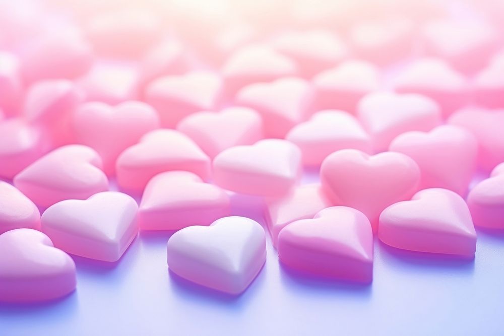 Candy confectionery backgrounds heart.