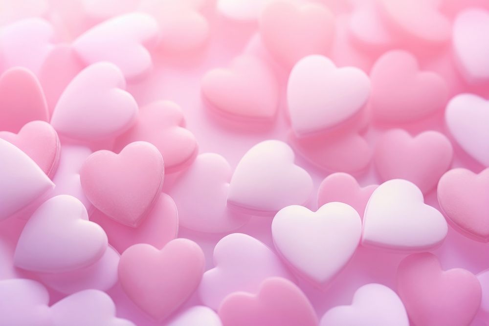 Backgrounds abstract heart candy.
