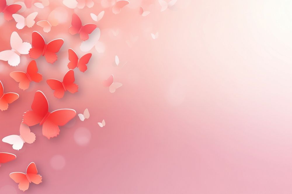 Butterfly and hearts backgrounds petal plant.