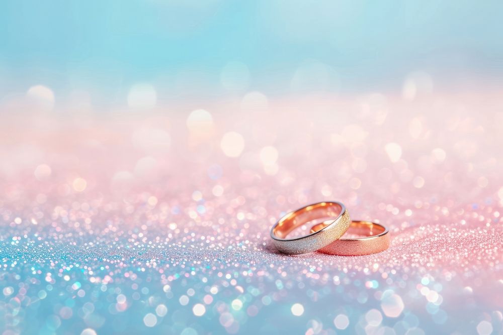 Glitter wedding ring gradient background backgrounds jewelry love.