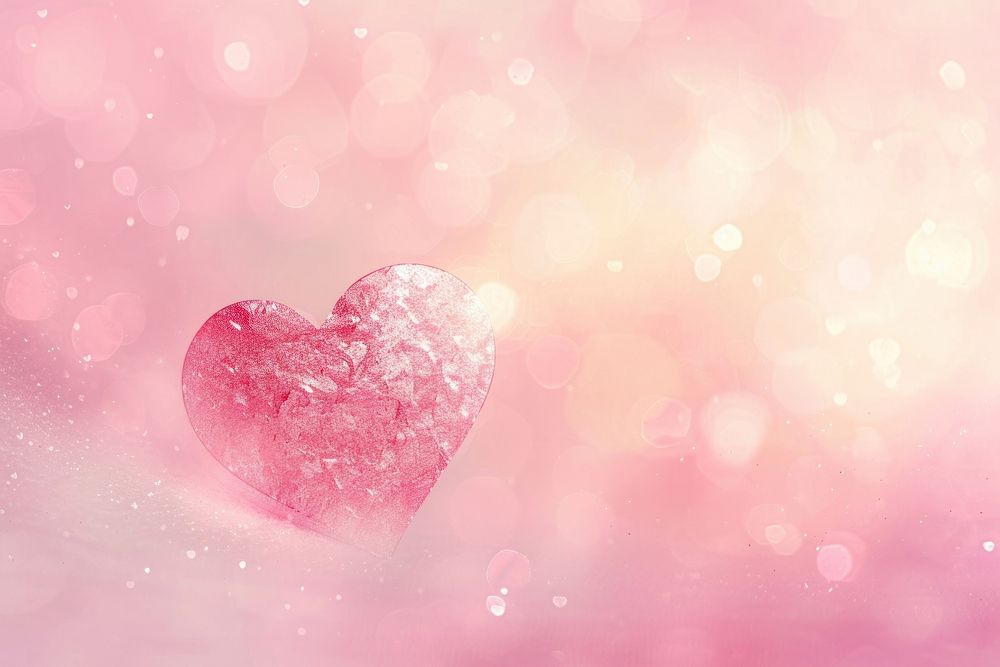 Heart with gilllter gradient background backgrounds abstract love.