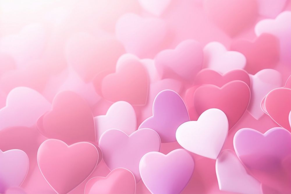 Hearts backgrounds petal pink.