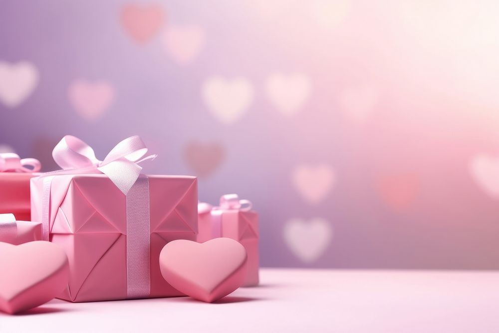 Valentine gift pink celebration anniversary.