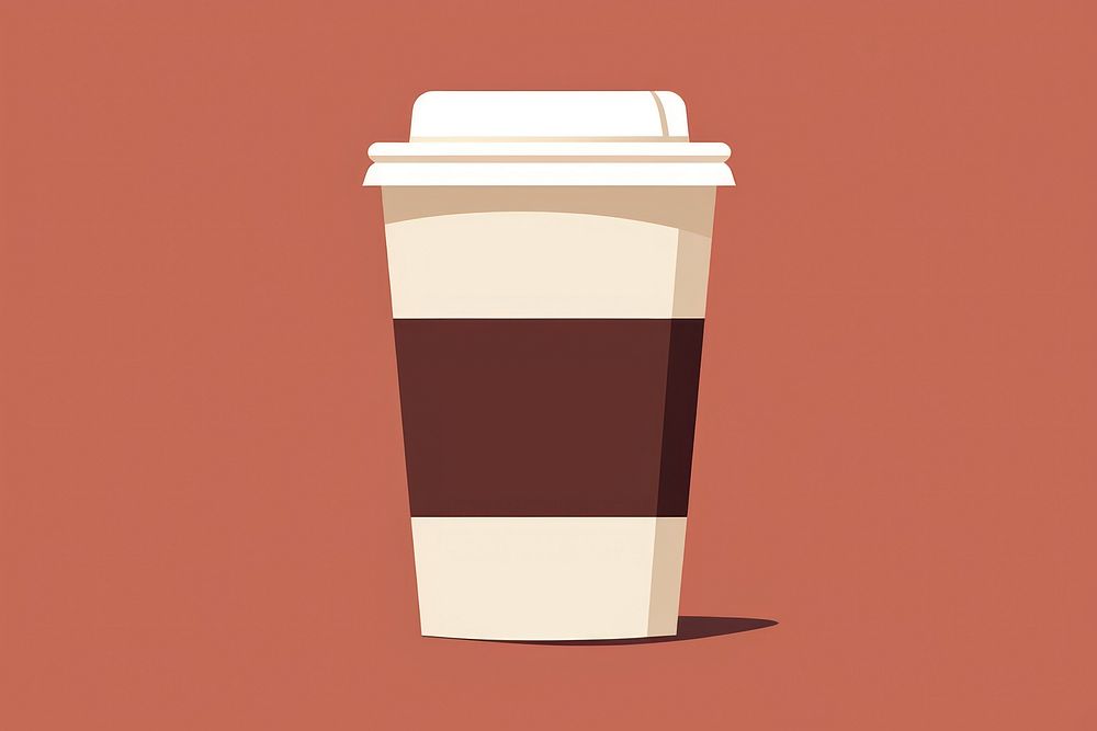Litograph minimal coffee drink cup mug.