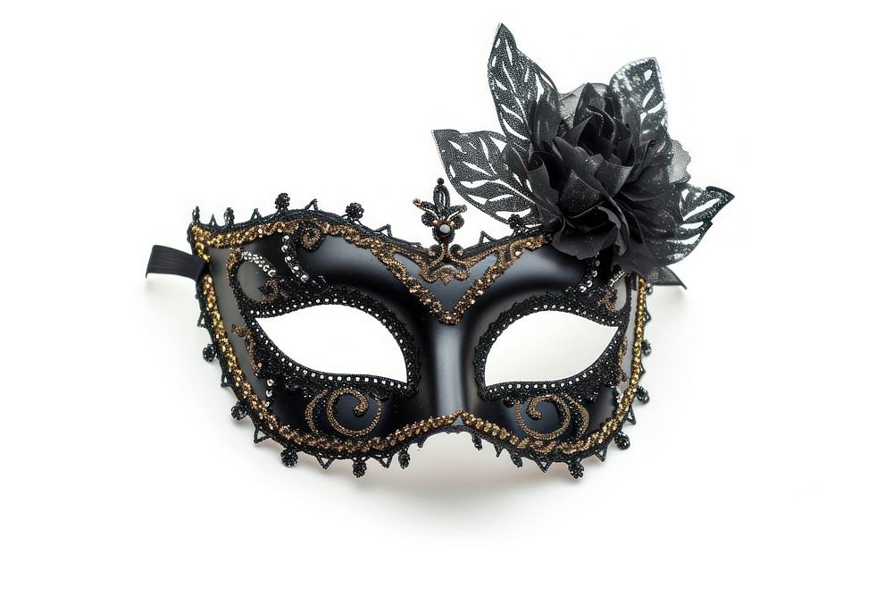 Carnival Venetian mask carnival black venetian mask.