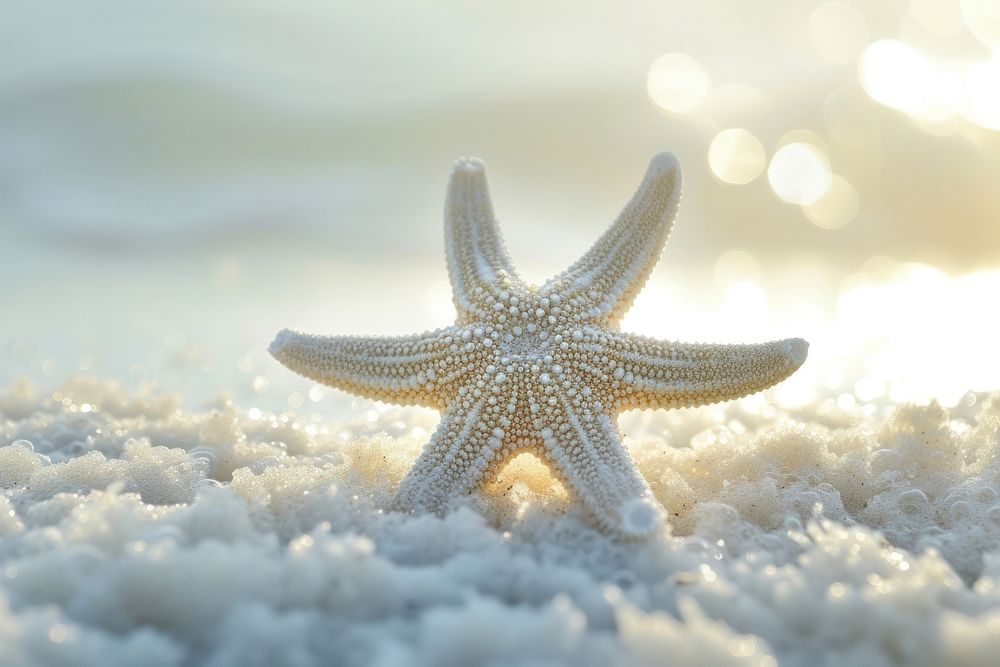 Photo of a starfish invertebrate tranquility underwater.