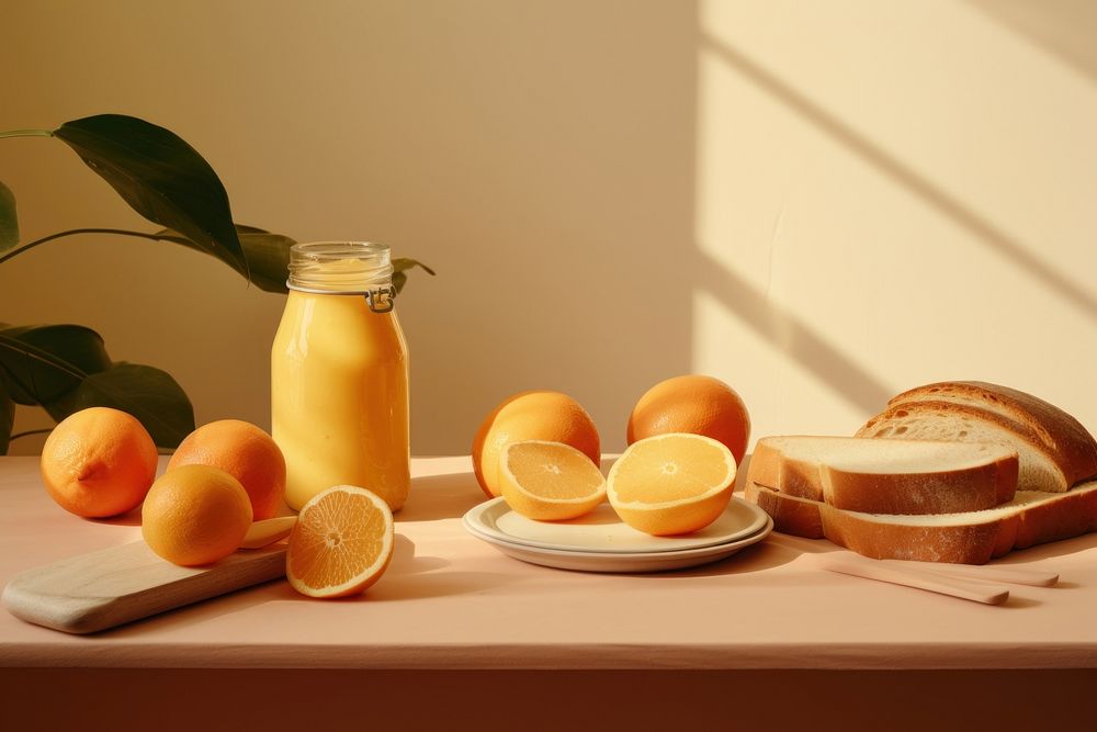Orange fruit lemon plant.