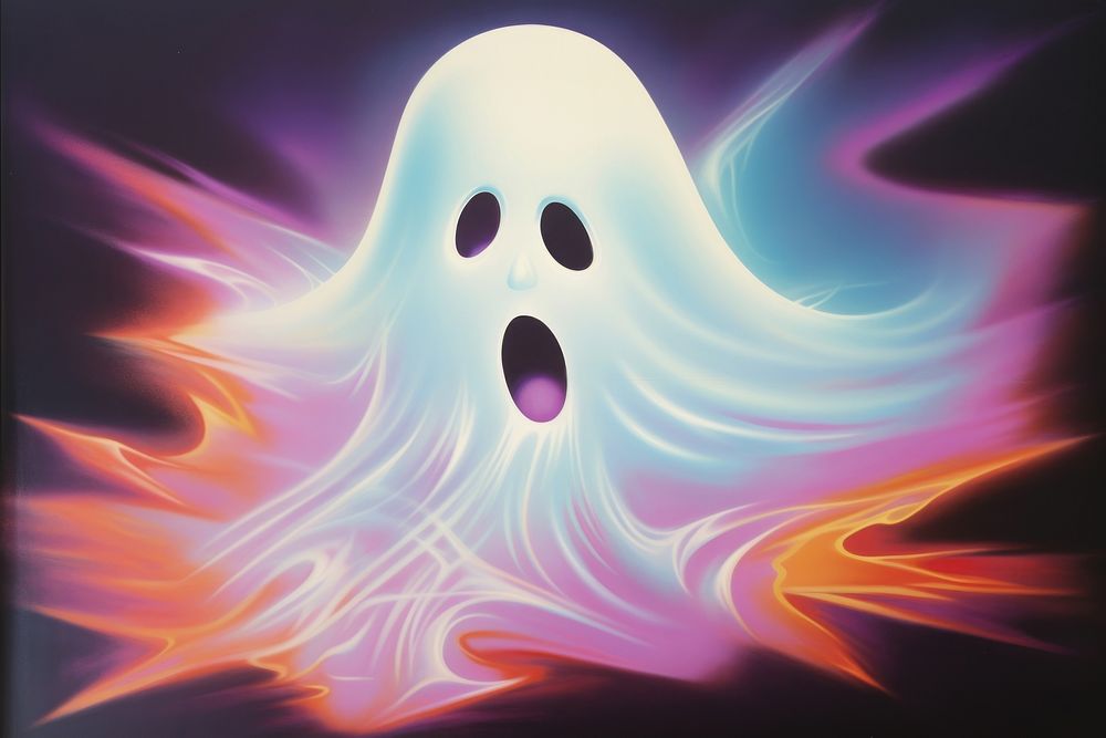 Ghost light art representation.