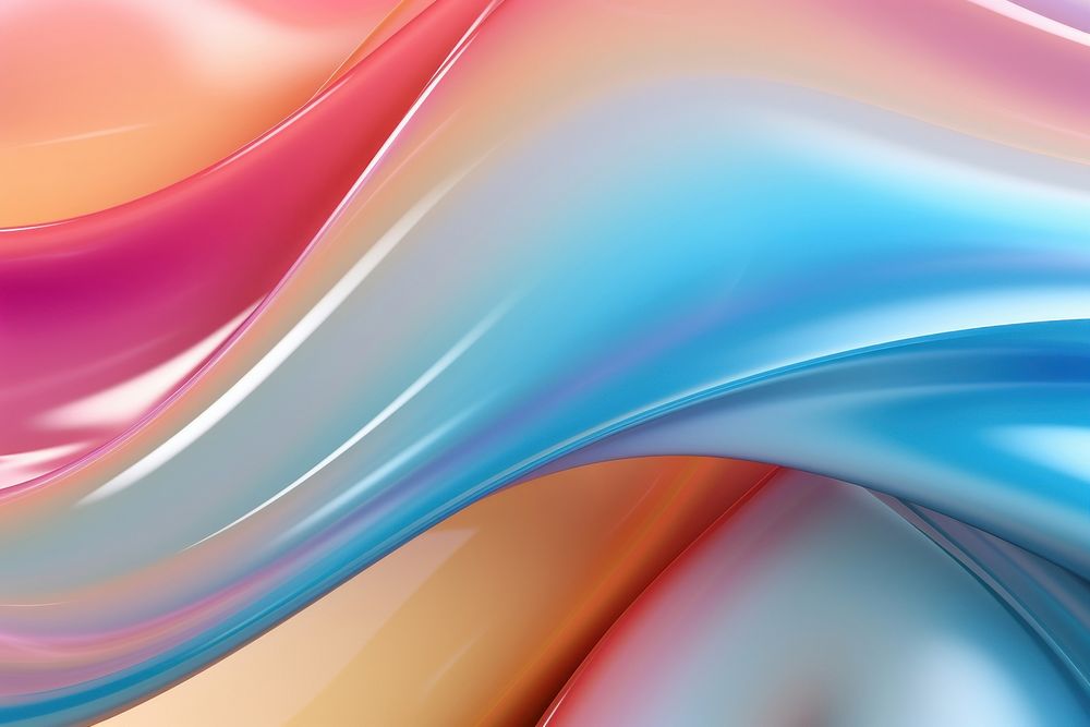 3d illustration in surreal abstract style of rainbow backgrounds pattern accessories.