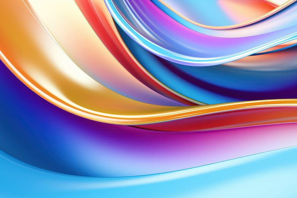 3d illustration in surreal abstract style of rainbow backgrounds pattern accessories.