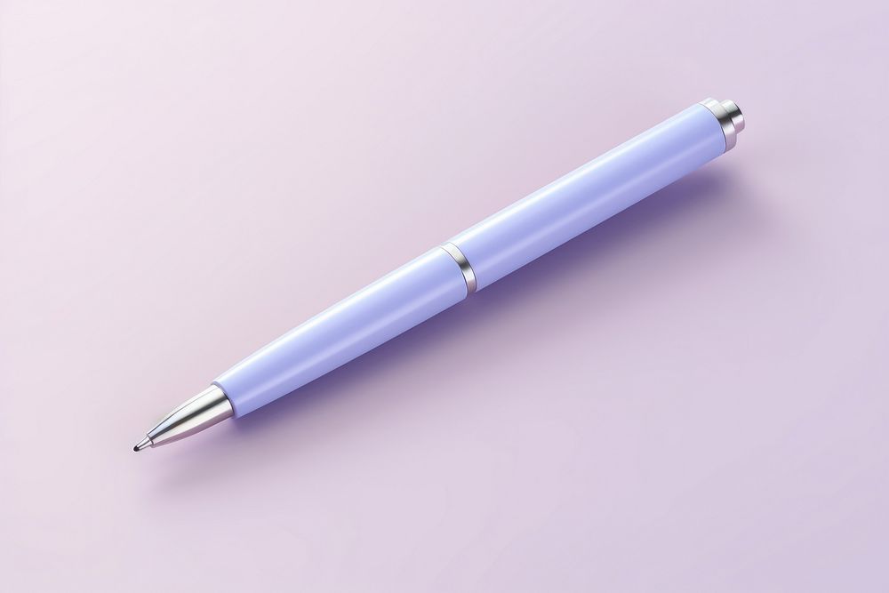 Pen pen document lavender.