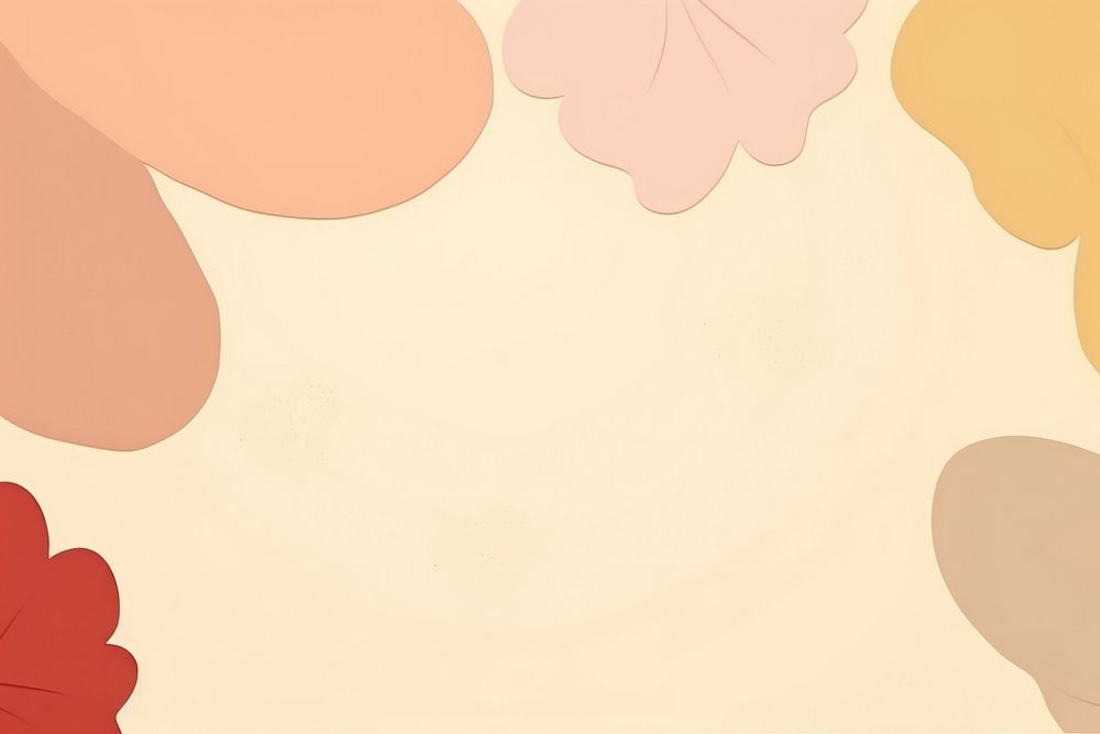 Flower petals border backgrounds abstract pattern.