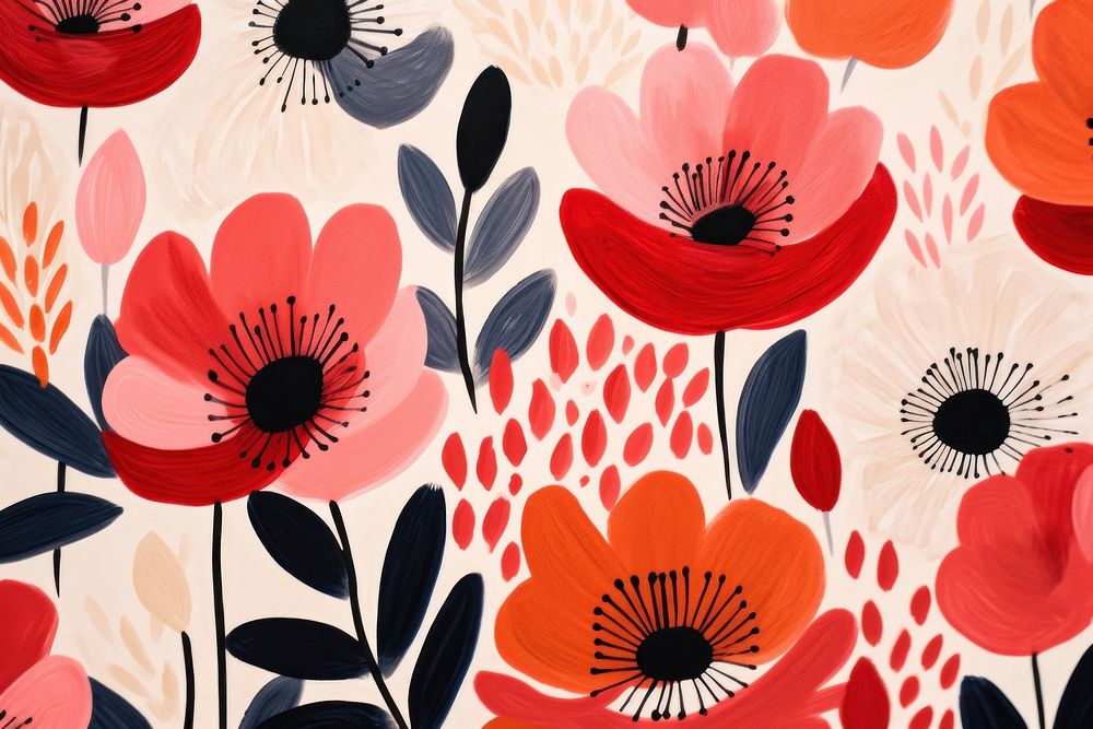 Abstract flowers shape background backgrounds wallpaper pattern.