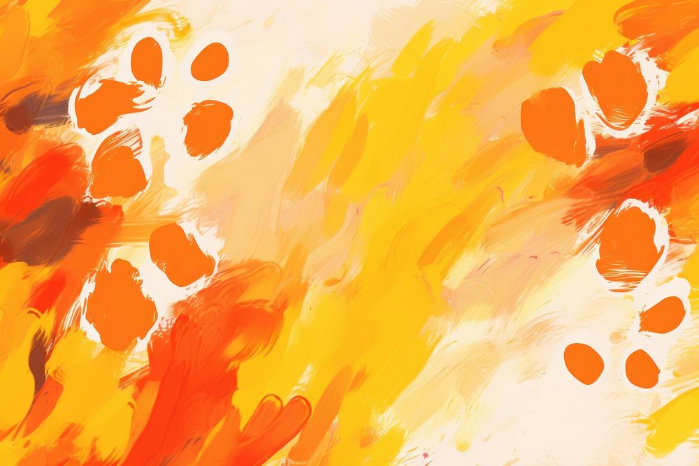 Animal foot print backgrounds abstract painting.