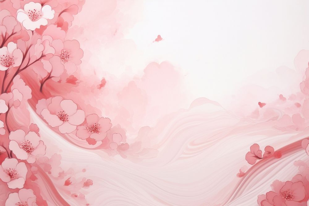 Cherry blossom backgrounds abstract pattern.