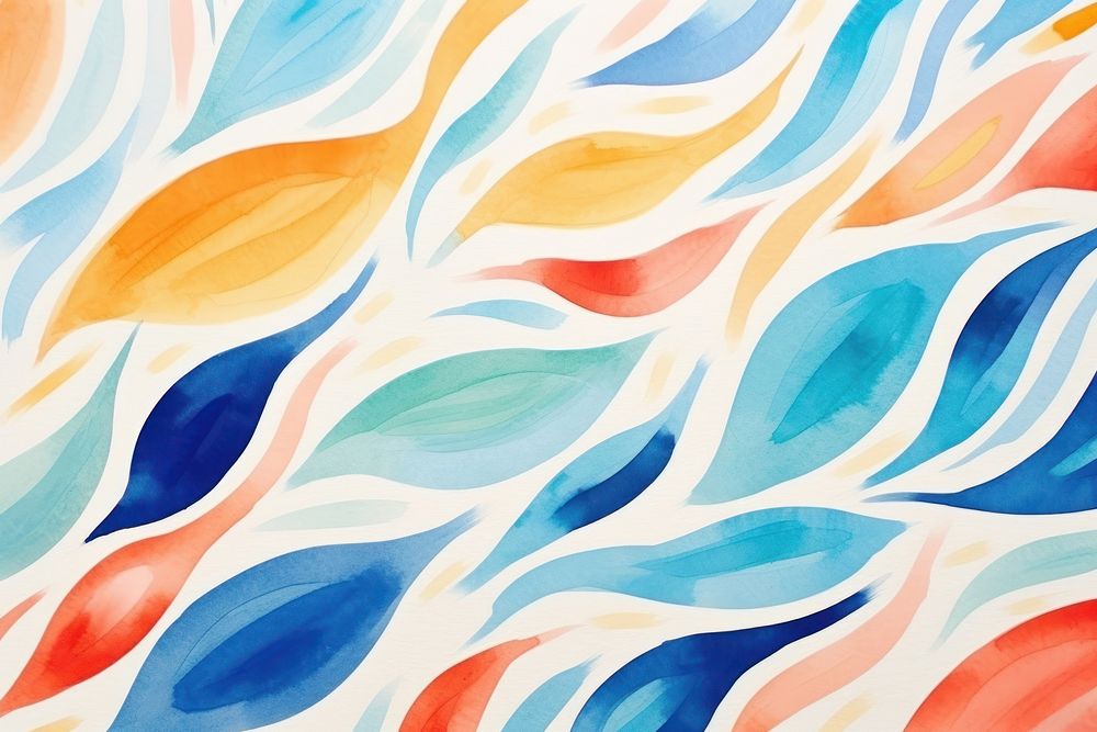 Fish backgrounds abstract painting.