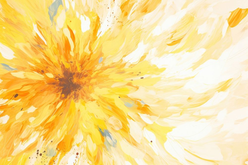 Sunflower backgrounds abstract painting.