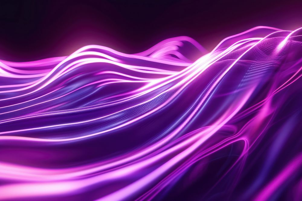 Light waves purple backgrounds futuristic.