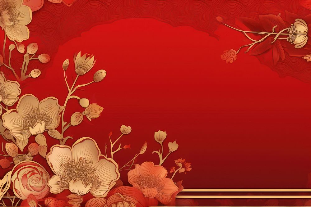 Chinese background backgrounds pattern flower.