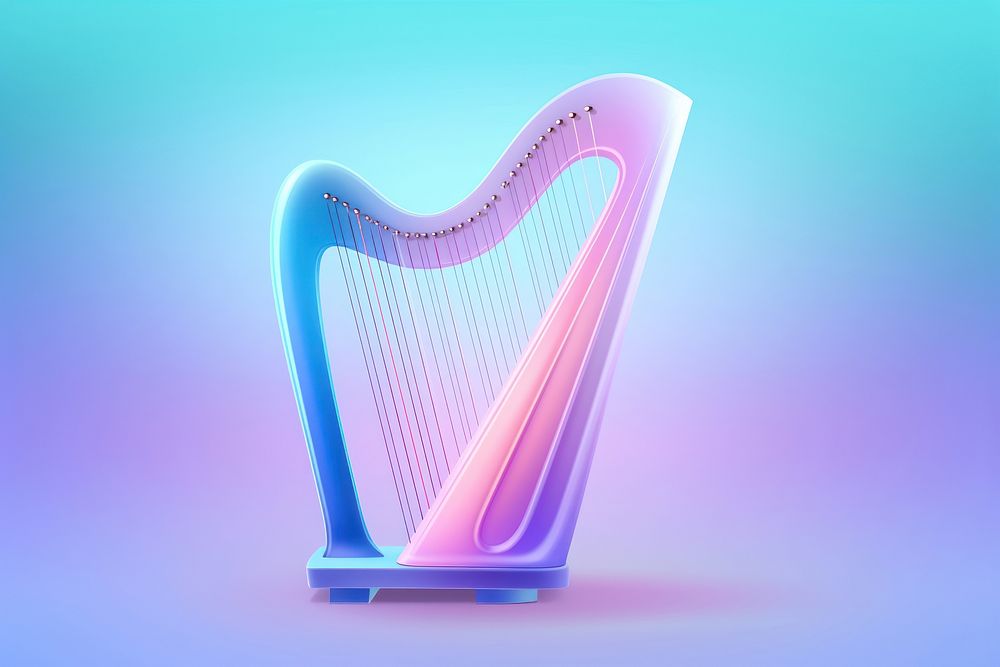 Harp performance creativity furniture.