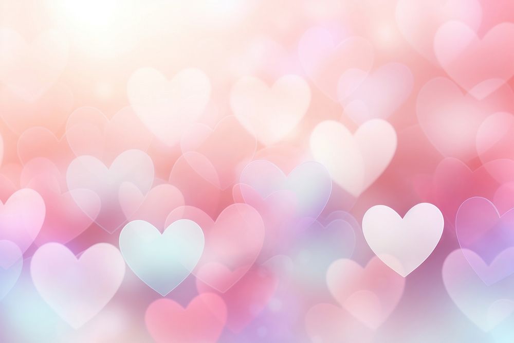 Layered heart background backgrounds love | Premium Photo Illustration ...