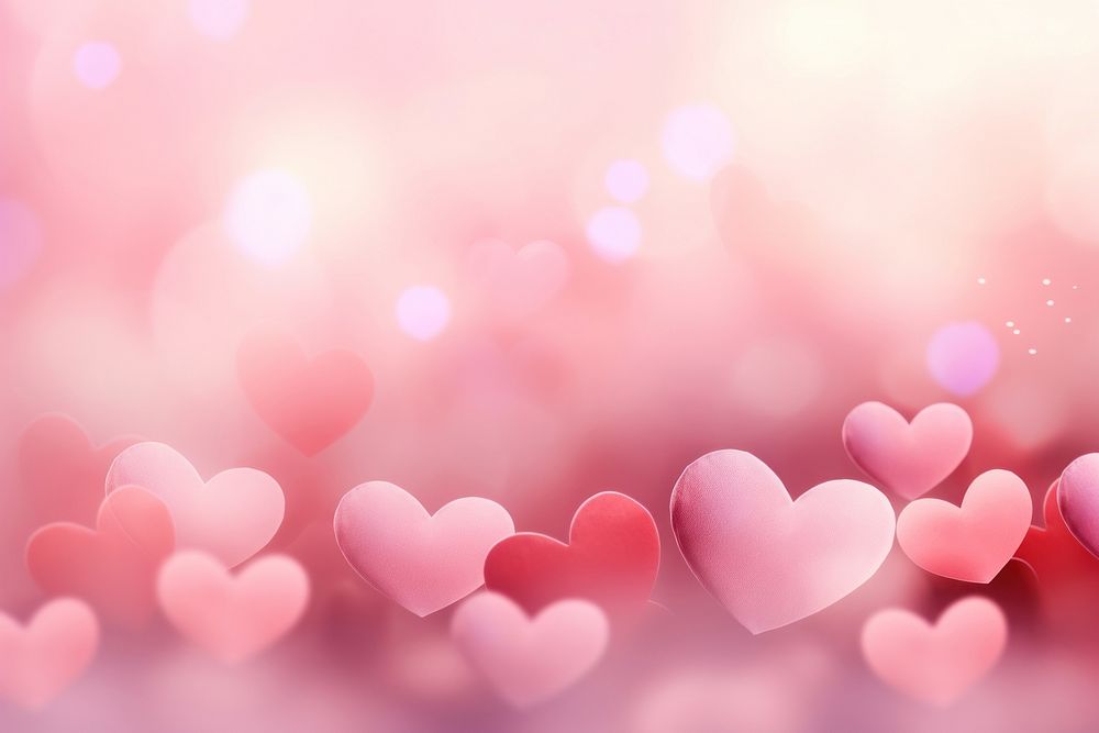 Layered heart background backgrounds love | Premium Photo Illustration ...