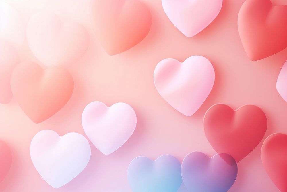 Layered heart gradient background backgrounds | Premium Photo ...