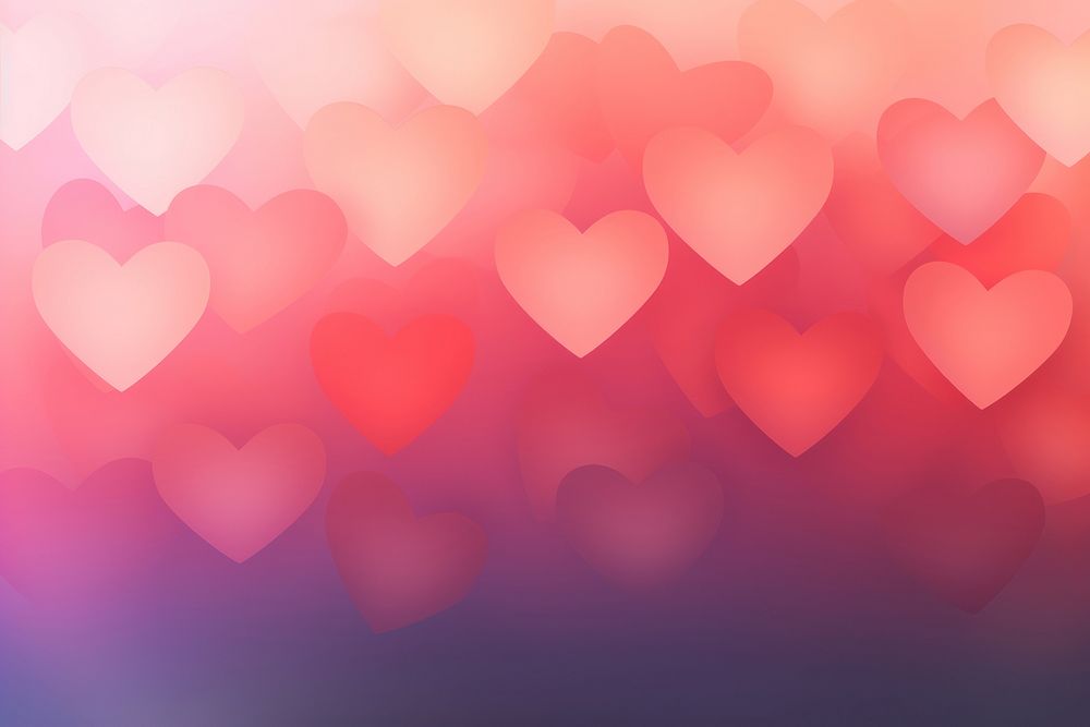 Layered heart gradient background backgrounds | Premium Photo ...