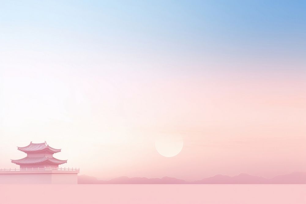 Temple gradient background backgrounds architecture tranquility.