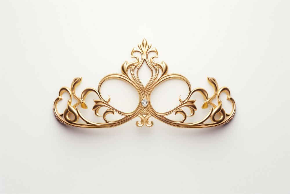 Crown gold jewelry locket crown.