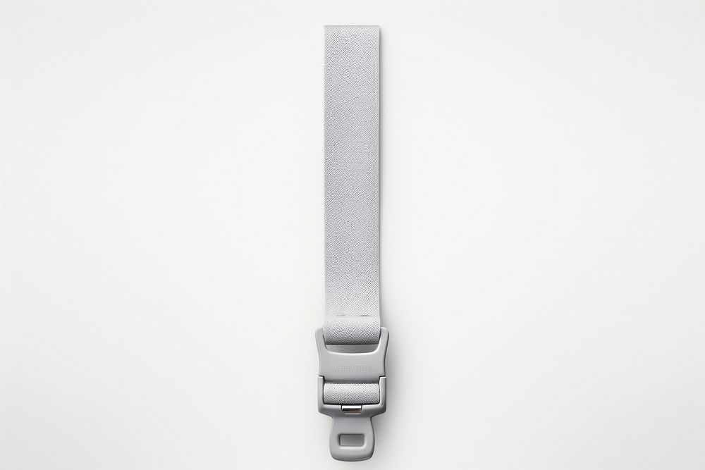 Seat Belt belt strap white background.