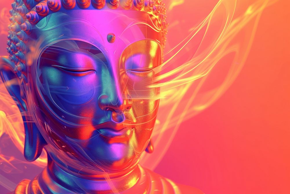 Buddha art representation spirituality.