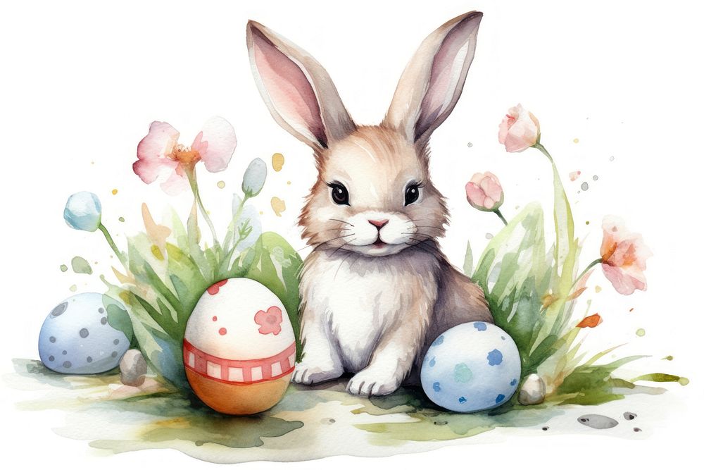 Easter bunny animal mammal cute.