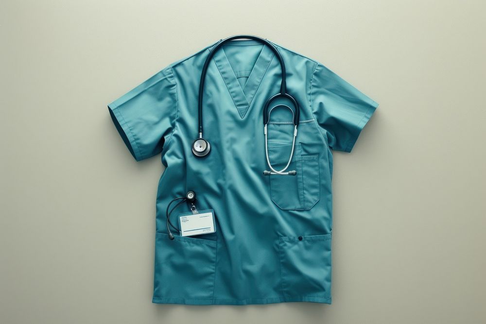 A medical uniform stethoscope protection physician.