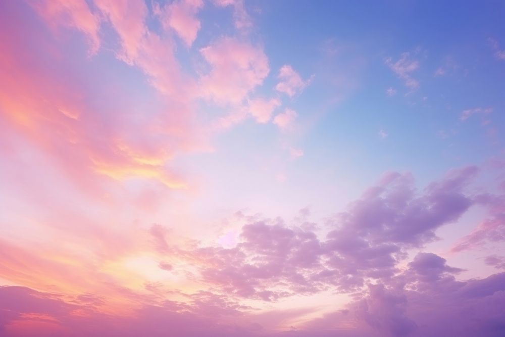 Colorful sky backgrounds outdoors horizon.